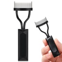 Eyelash Comb 분리기, Arc Designed Lash Definer Comb Makeup Mascara Comb Applicator 커버, 아이 화장품 브러쉬 도구 (블랙)