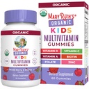 MaryRuth Organics Kids Vitamins | 멀티 | 1개월 공급 | 아이를 위한 다비타민 구미 4세|다비타민 | Vegan | 2구미 | 60개