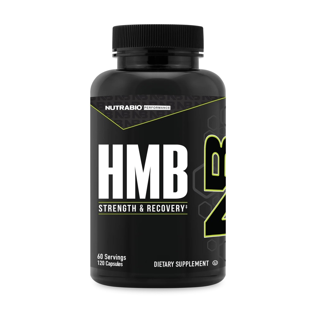 NutraBio HMB 보충교재, 아미노산 Hmb의 남자를 위한 HMB 보충교재, HMB 1000mg- 120의 캡슐