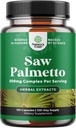 Natures Craft Extra Strength Saw Palmetto Extract - 식물 스테롤 및 플라보노이드와 함께 여성과 남성의 머리 건강 및 우린 지원을위한 고급 톱 팔로토 추출물 - 강력한 초본 보충 120 캡슐