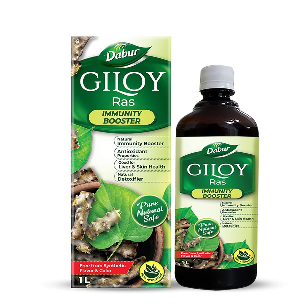 Dabur Giloy 주스 면역 부스터 항 산화제의 천연 소스 - 1 L