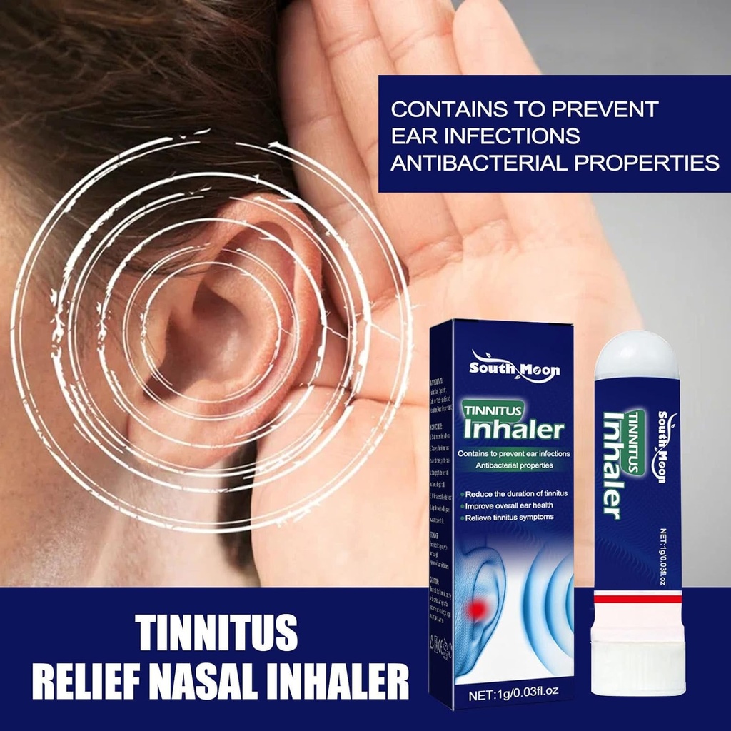 Tinnitus, Tinnitus Inhaler, Echoease Tinnitus Inhaler, Techsilen Tinnitus Inhaler, 반지 귀, Tinnitus Relief Nasal Inhaler (5 PC)를 위한 Tinnitus 안전