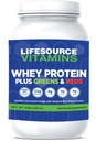 LifeSource 비타민 Whey Plus Greens & Reds Phyto 식품 (4 파운드)