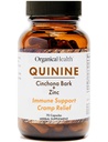 다리 크림 방어 알약 - 1000mg 유기 Quinine 캡슐 아연 50mg - 잔류물 - Cinchona Bark 허브 보충 - Vegan 캡슐 70 조사