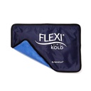 스트랩이있는 FlexiKold 재사용 가능한 젤 아이스 팩 - 부상을위한 냉 압착 팩 - 뒤, 어깨, 다리, 무릎, Sciatica, 근육 통증을위한 유연한 의료용 아이스 랩 - 절반 크기