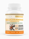 Turmeric & MSM을 가진 Glucosamine Chondroitin – Mobility & 융통성 지원 – 60의 Veggie 캡슐