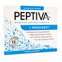 Peptiva 소화 효소 보충교재 + ProDigest - Bloating, 가스, 변비에 도움 - 15 조사