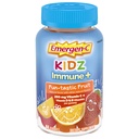Emergen-C Kidz Vitamin C Immune Support Gummies Fun-Tastic Fruit 44CT에는 아연, 망간, B 비타민 및 비타민 D가 포함되어 있습니다.