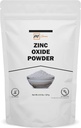 100 % 천연 산화 아연 분말 | Micronized Non-Nano Uncoated 입자 0.5 LBS / 227 GMS