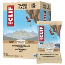 CLIF BAR - 에너지 단백질 바 - 화이트 초콜릿 마카다미아 너트 - 유기 귀중품 - 에너지 바 - Non-GMO - (15 팩)