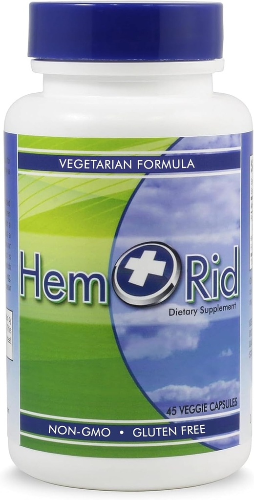 HemRid 제일 Hemorrhoid 보충교재, 2-5 일에서 점화하는 Itching, Irritation, 출혈을 감소시키십시오, 임상 시험된 성분은 120 일에 있는 빠른 기복을 제공합니다