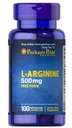 Puritan의 Pride L-Arginine 500 mg의 심장 건강 지원, 100 조사