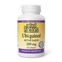 자연적인 요인 Ubiquinol 200 mg - 지원 심장 건강 & 자연적인 활력 - 우량한 흡수를 가진 산화 방지제 지원 보충교재 - Flaxseed 기름을 가진 에너지 지원 - 60 Softgels (60의 서빙)