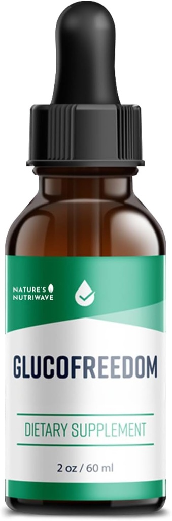 GlucoFreedom 보충 드롭 – Astragalus & Grape Seed와 식물 기반 액체 혼합 – 비 GMO, GMP 인증, 미국에서 만든 - 2oz, 60ml, 1 개월 공급