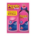 Nausea, Heartburn, Indigestion, Upset Stomach 및 Diarrhea를 위한 Pepto Bismol 액체 Ultra - 5개의 증상 빠른 기복, 체리 풍미 12 oz (포장 3)