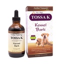 Amber NaturalZ Tossa K Kennel Bark Herbal Supplements for Dogs and Puppies | 호흡 건강을위한 Canine Herbal Blend | 4 유체 Ounce Glass Bottle | 글로벌 소스 성분 | 미국
