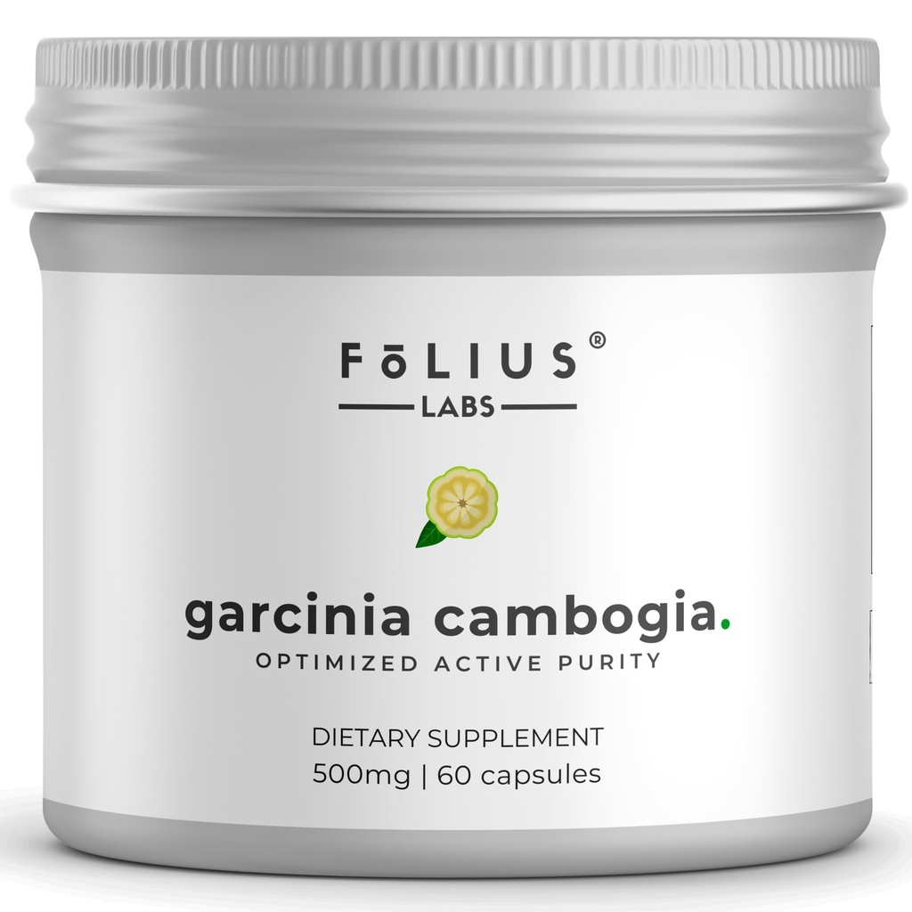 순수한 Garcinia Cambogia 추출물 보충교재 500mg - 60% 자연적인 HCA 추출물은 60%에 집중했습니다 - 건강한 소화 및 대사를 지원합니다 - 60의 캡슐