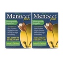 Wellgenix Menocet Plus Menopause 지원 - 올인원 Menopause 보충 - 매일 릴리프 Feminine 케어 - 핫 플래시, 나이트 땀, 무드 스윙 & Irritability - 30 정제 (패키지 2)