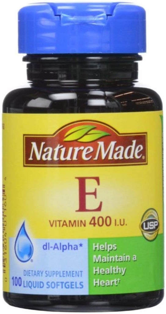성격은 dl 알파 비타민 E 400 IU Softgels 100 ea를 만들었습니다 (4의 포장)