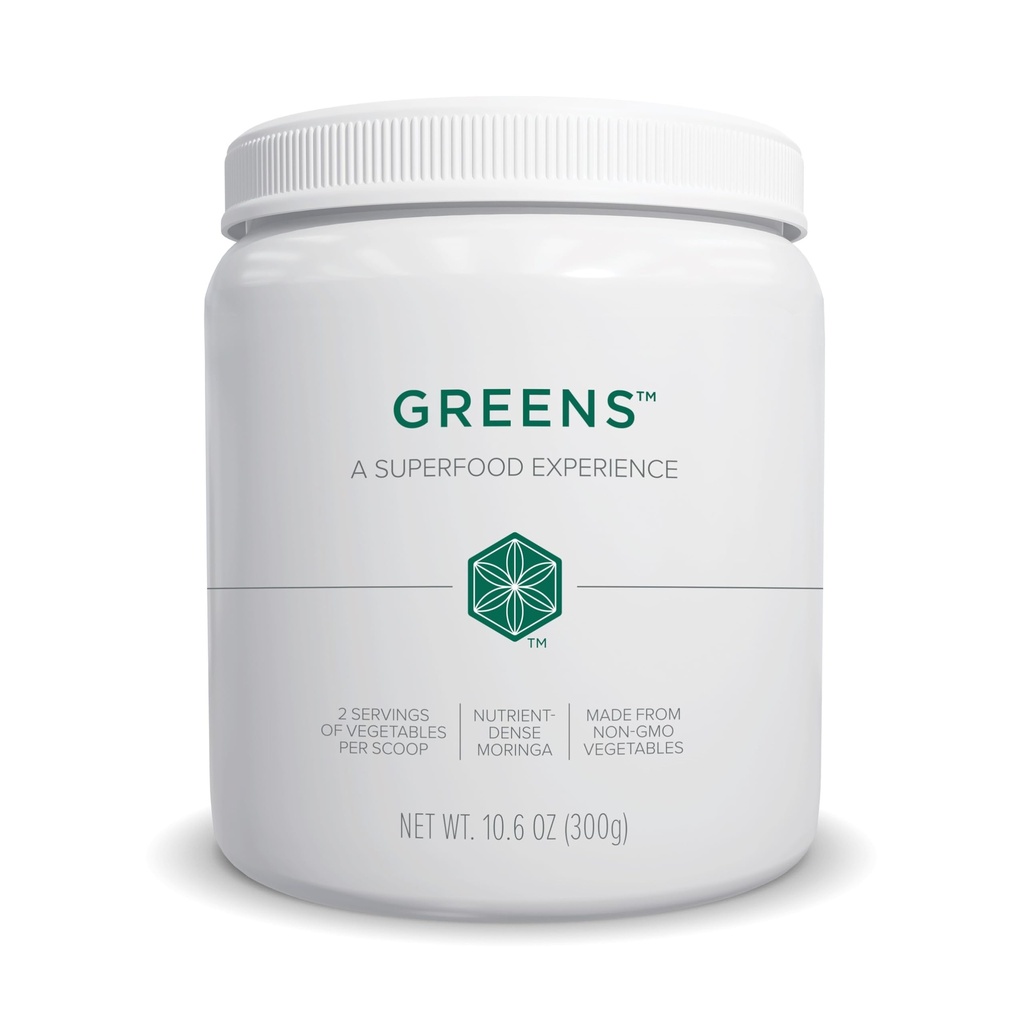 Isagenix Moringa Greens - 산화 방지제 및 Superfoods가있는 녹색 음료 분말 - 영양 보충 - Non-GMO, Whole-Food 야채로 만든 - 10.6 oz (30 인분)