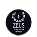 ZEUS Beard Balm, Natural Beeswax & Shea Butter Balm, 페이셜 헤어를위한 연화 컨디셔너 - 미국 (샌달우드) 2 온스.