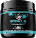 Gorilla Mind 필수 아미노산은 근육 건물, 강화한 회복 및 단백질 종합을 지원하기 위하여, 당신의 운동, 492 그램 (Cherry Blackout) 후에, 사용하기 전에, 사용