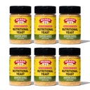 Bragg Nutritional Yeast Roasted Garlic Seasoning - (6 팩) 3 온스 - Dairy-Free Parmesan Cheese Substitute - Salads, Pastas, Popcorn 및 기타를위한 완벽한
