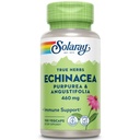 SOLARAY Echinacea Angustifolia & Purpurea 뿌리, Veg 모자 (Btl-Plastic) 460mg | 100ct