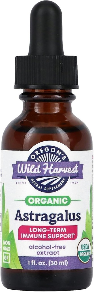 오레곤의 야생 수확 유기 Astragalus, 1 fl oz (30 ml)