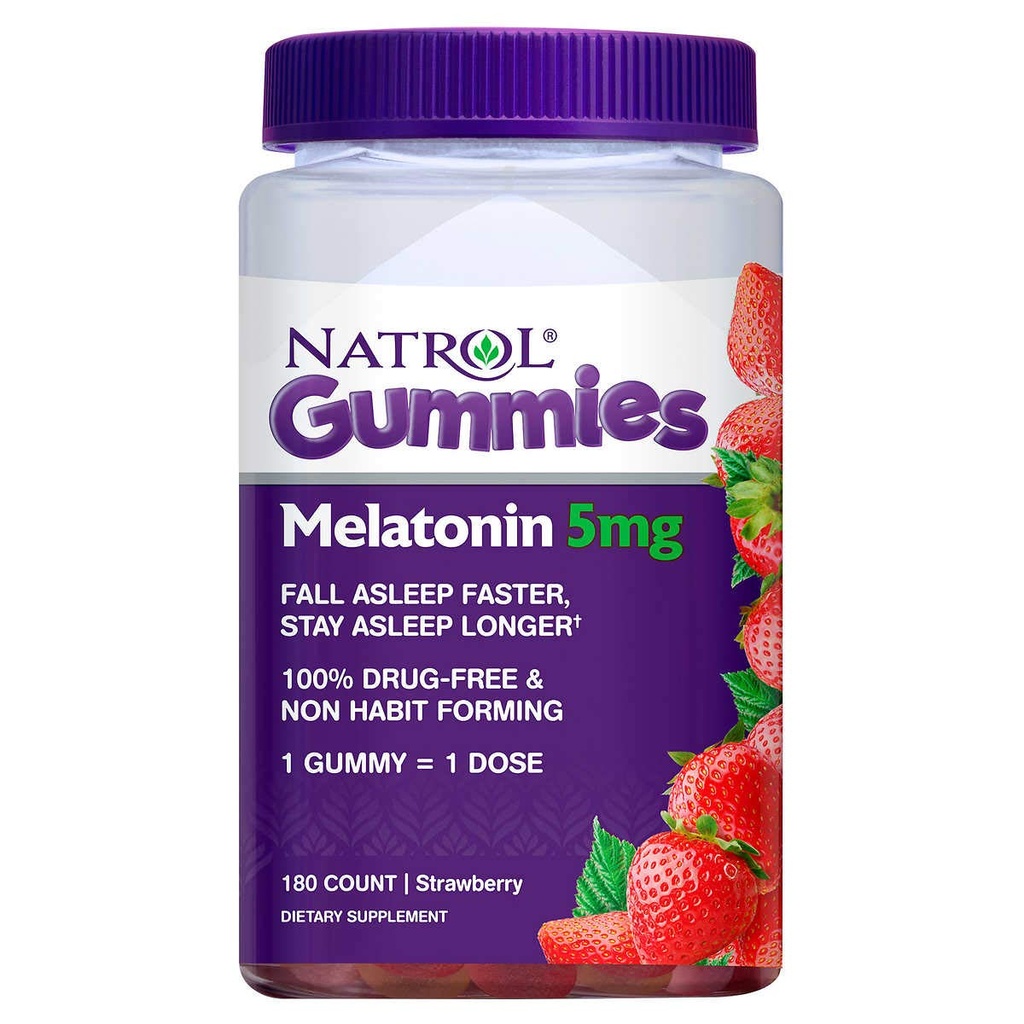 Natrol Melatonin 5 mg 180 구미
