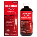 Globulo Rojo 철 보충 - 높은 Potency Iron & B 비타민 (비건) (16 Fl Oz (패킹 1))를 가진 액체 규정식 보충교재