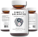 단순히 균형 – 여성 호르몬 균형 – 복원 호르몬 하모니 – PMDD 여성에 대 한 보충 – Perimenopause – Menopause – Cortisol 흡진기 – PMS – PCOS 보충제 – 120 ct