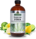 Nature's Answer Fiber Drink 16oz Liquid | 레몬 라임 맛 | 다이어트 건강 지원 | Gluten-Free, Non-GMO, Vegan, No Artificial flavors or Preservatives | Single Count