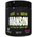 DARK METAL Inc Manson High Stim Pre Workout Powder, 에너지 초점 강도, Beta Alanine L Carnitine Caffeine Infinergy, 35 Srvgs, 혼합 Berry 로드