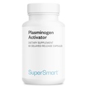 Supersmart - Plasminogen Activator (Advanced Formula) - Pterostilbene, Nattokinase, Serrapeptase, OPC - 높은 Potency Antioxidant Supplement | 비 GMO 및 글루텐 무료 - 60 지연 릴리스 캡슐