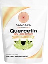 Samsara 허브 Quercetin 98%+ 순수한 추출물 분말 (4oz/114g) - 228 x 500mg 캡슐에 동등한