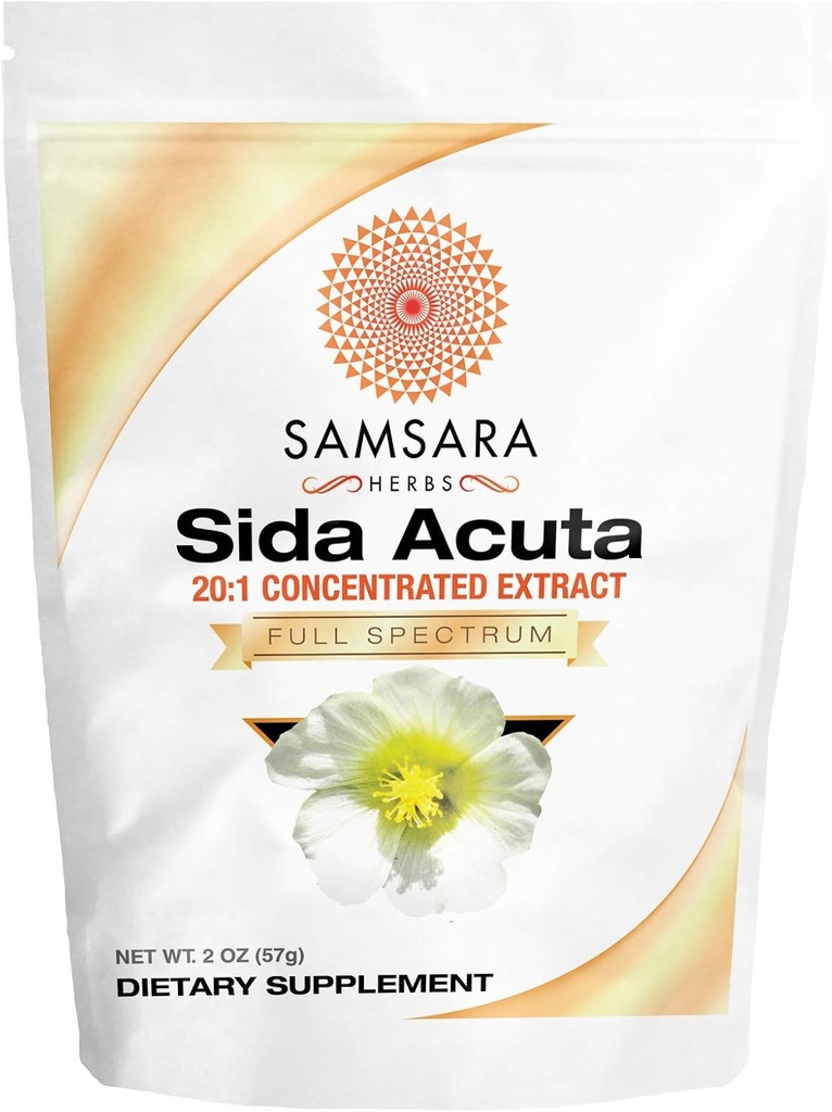 Samsara 허브 SIDA Acuta 추출물 (2oz/57g) 20:1 집중된 추출물 분말