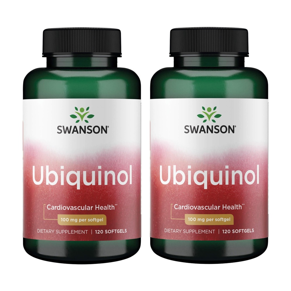 스완슨 Ubiquinol 100 mg 120 Sgels 2 팩