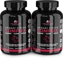 ENCLARE NUTRITION D Mannose 캡슐|여성 및 남성, Hibiscus & Dandelion을위한 크랜베리 알약 1000mg. 빠른 행동 연습 건강, 방광 통제, 간결 지원, Kidney Cleanse & Detox(2)