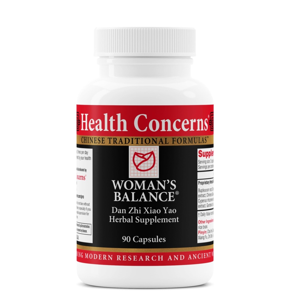 건강 Concerns 여성 균형 - 여성을위한 초본 PMS 지원 보충 - Menstrual Cycle & Menopause Relief - 중국 초본 공식 - Mood Support & Hormonal Balance - 90 캡슐