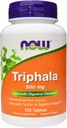 NOW Triphala, 500 mg, 120 정제 (팩 2)