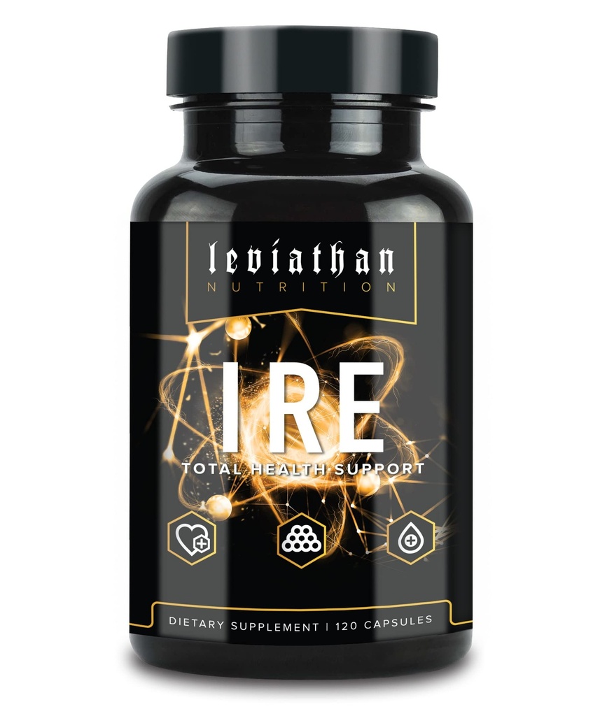 Leviathan IRE Complete Health Support - Longvida® Optimized Turmeric Curcumin, Grape Seed, Berberine, Arjuna 및 Resveratrol과의 전반적인 건강 및 항산화 지원