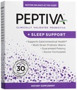 Peptiva 26 억 CFU Probiotic 및 수면 지원 - 임상 검증 된 멀티 스트레인 프로바이오틱 - Lactobacillus 및 Bifidobacterium, Melatonin - 30 카운트
