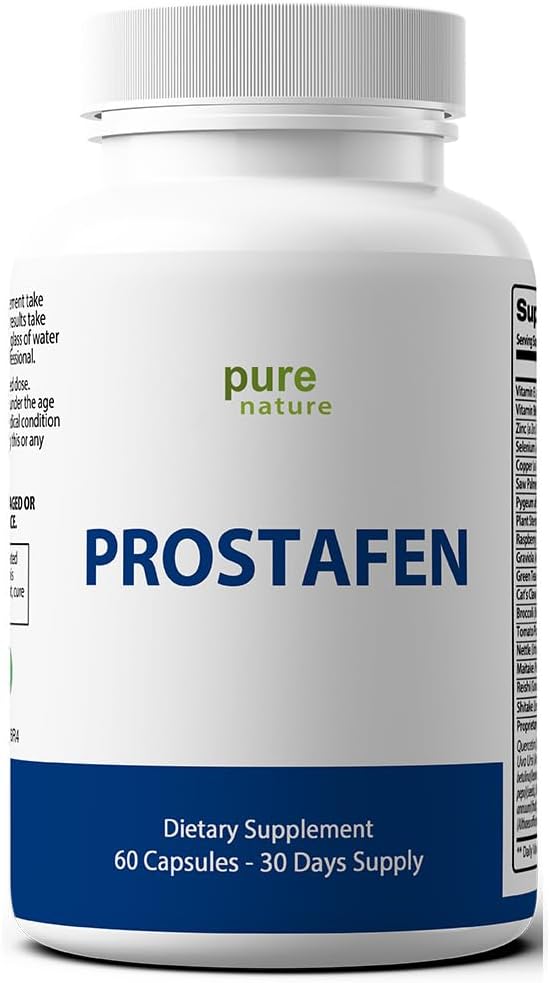 Saw Palmetto & Beta-Sitosterol을 가진 PureNature Prostafen 전립선 지원 공식