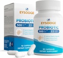 여성과 남성, Pro Formula, Daily Probiotic Supplement, Soothe Occasional Abdominal Discomfort & Bloating, 500 Billion CFU, 22 Strains, 52 캡슐에 대한 Probiotics
