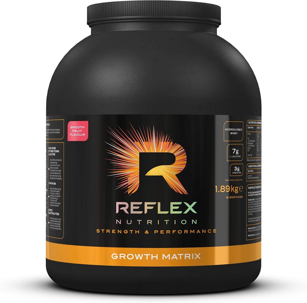 Reflex 영양 - 성장 매트릭스 (1.89Kg) - 부드러운 과일