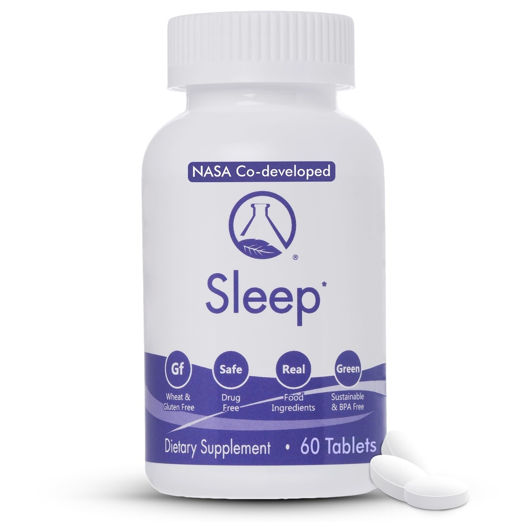 Sleep - 60 Ct | 자연적으로 휴식과 가을 잠들 수 있습니다, 상쾌하게 해드|Viavan Root, Passionflower, Magnesium, Melatonin, Soothing Herbs with Overnight Recovery