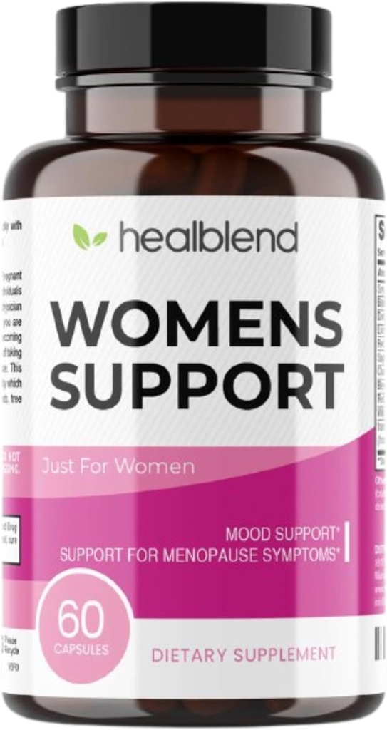 여성 지원 복합체 고급 공식 - 여성 지원은 핫 플래시, 나이트 스웨터, Perimenopause 및 Menopause의 증상 - 호르몬 규정을 자연적으로 - 60 캡슐