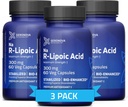 Geronova Research Bio-Enhanced R-Lipoic Acid, 300 mg 캡슐 - 6 개월 공급 - 향상된 흡수를 가진 안정화 R 알파 Lipoic Acid - R Lipoic Acid Supplement - 180 카운트