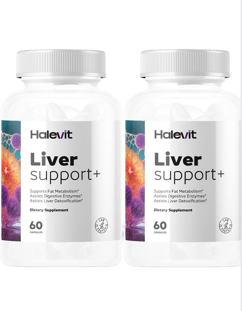 Liver Support Supplement 2-Pack | 제3자 시험 | 아연, 콜린, 밀크 이틀, 베테뿌, 아티크로크, 하카 파이드라, 다 델리온 | Liver Detox & Cleanse | 미국 소재 무료 가방 포함